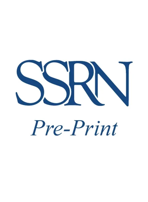 Journal cover for SSRN