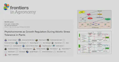 Phytohormones as Growth Regulators During Abiotic Stress Tolerance in Plants